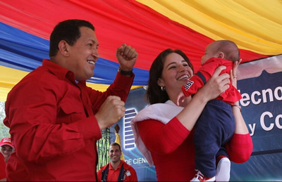 Presidente Chavez en Cenditel